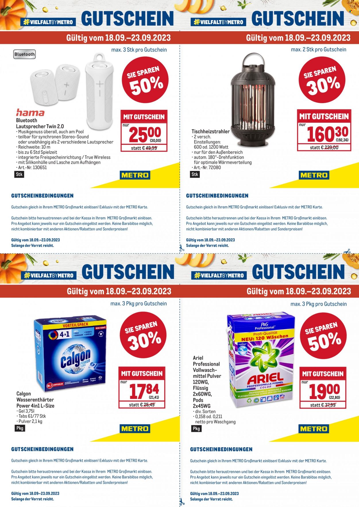 Angebote Metro - 1.9.2023 - 30.9.2023. Seite 12
