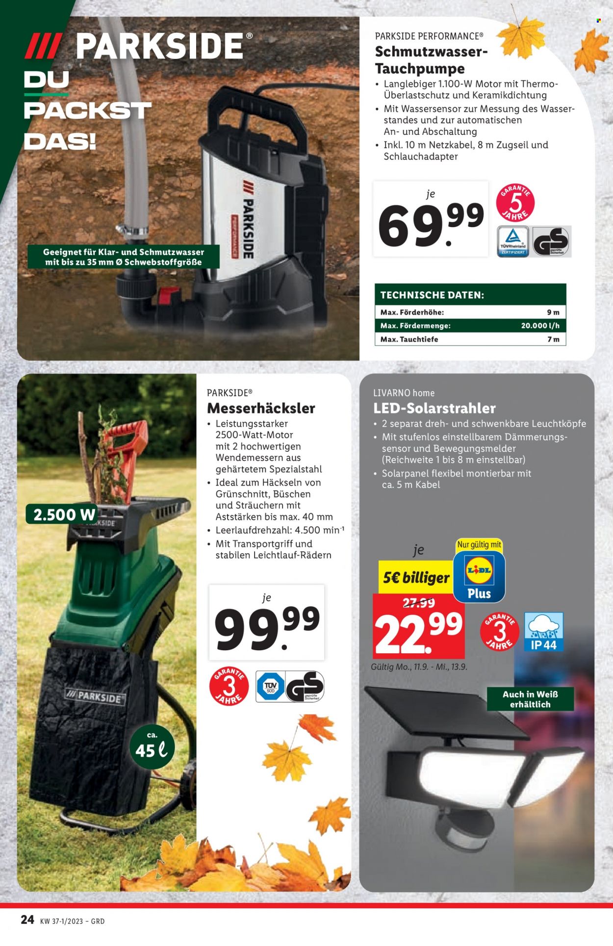 Angebote Lidl - 7.9.2023 - 9.9.2023. Seite 26