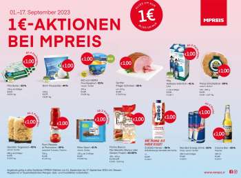 Angebote MPREIS - 1.9.2023 - 17.9.2023.