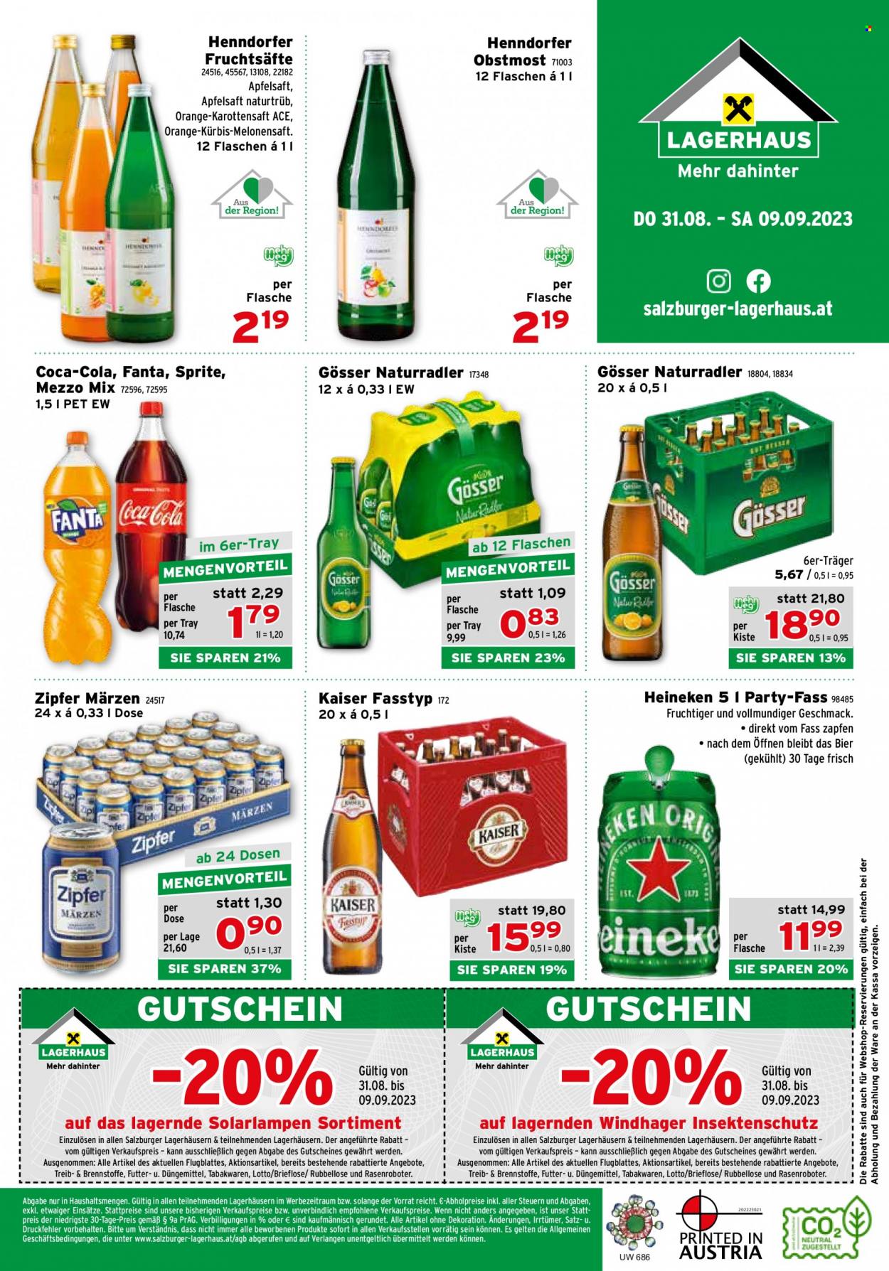 Angebote Salzburger Lagerhaus - 31.8.2023 - 9.9.2023. Seite 8