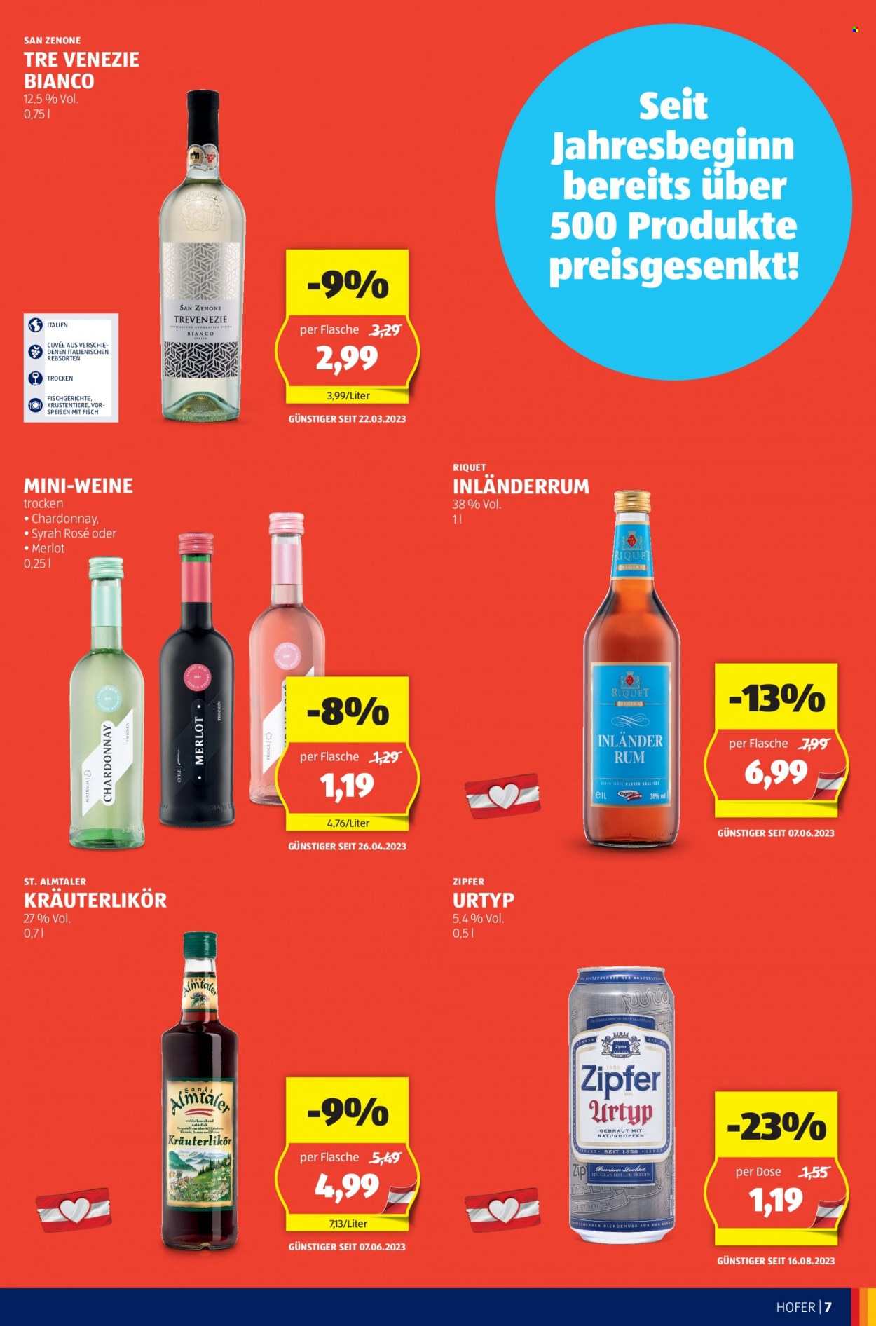 Angebote Hofer - 8.9.2023 - 14.9.2023. Seite 7