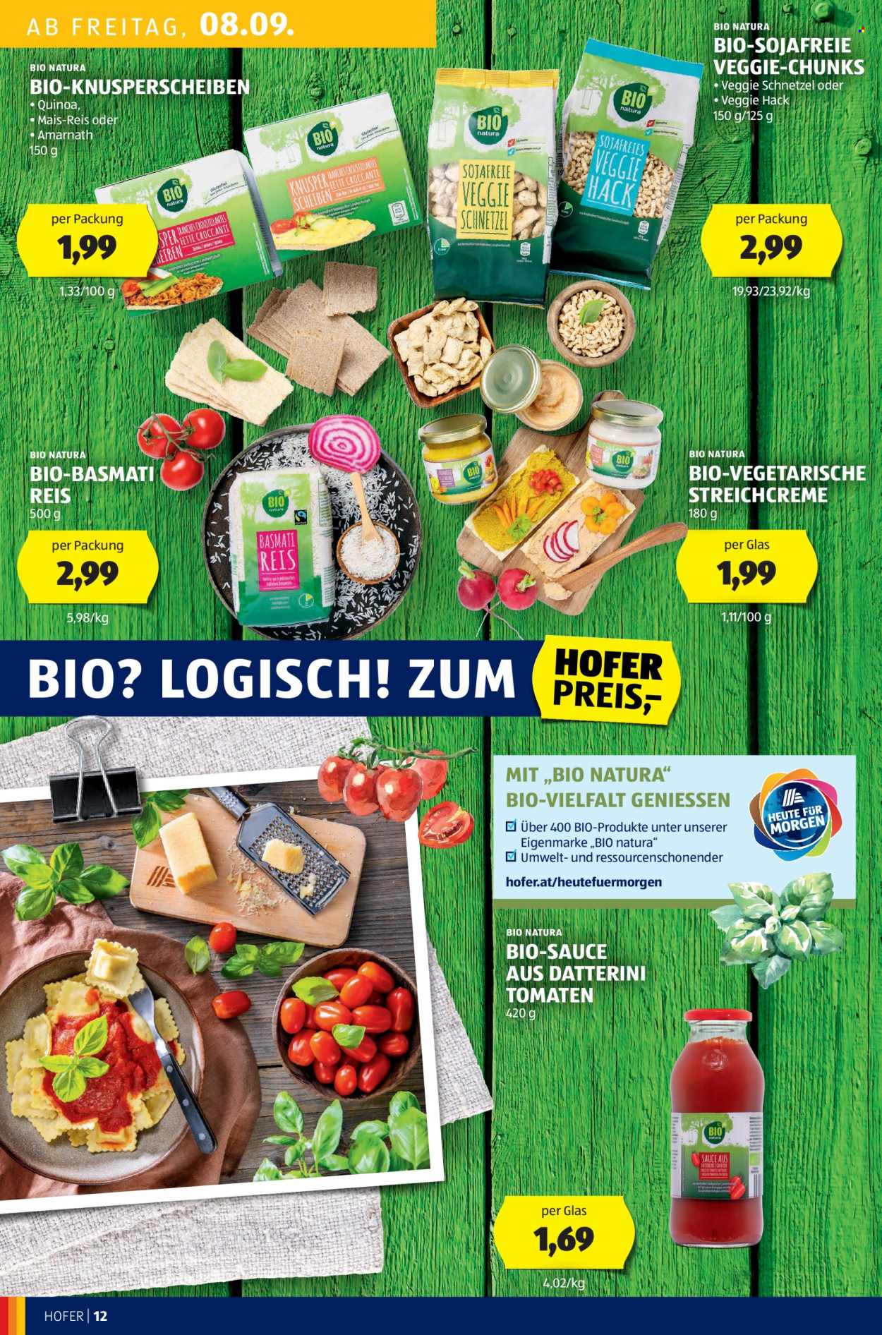 Angebote Hofer - 8.9.2023 - 14.9.2023. Seite 12