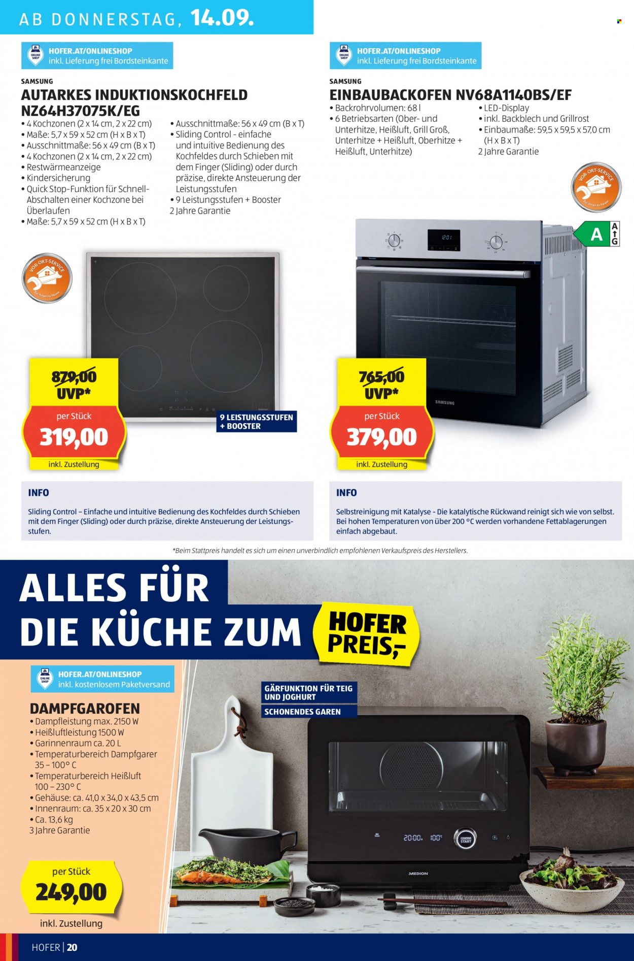 Angebote Hofer - 8.9.2023 - 14.9.2023. Seite 22