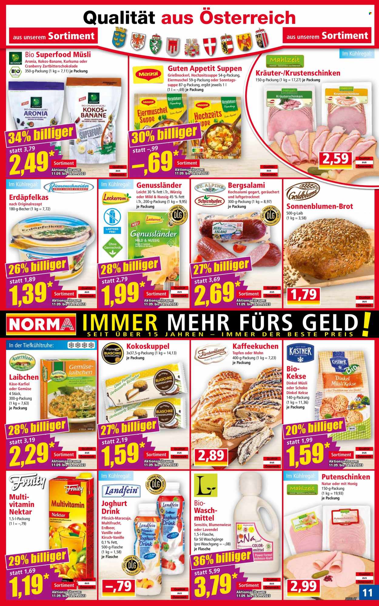 Angebote Norma - 11.9.2023 - 15.9.2023. Seite 11