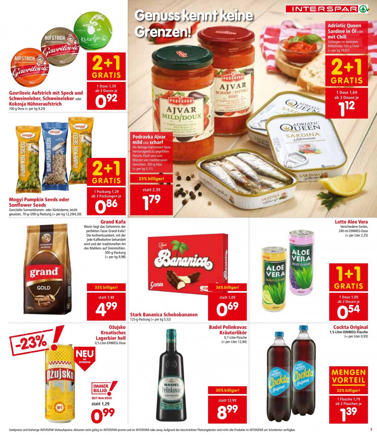 Angebote INTERSPAR - 7.9.2023 - 13.9.2023. Seite 7
