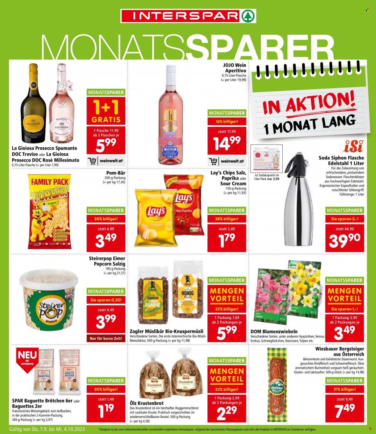 Angebote INTERSPAR - 7.9.2023 - 13.9.2023. Seite 9