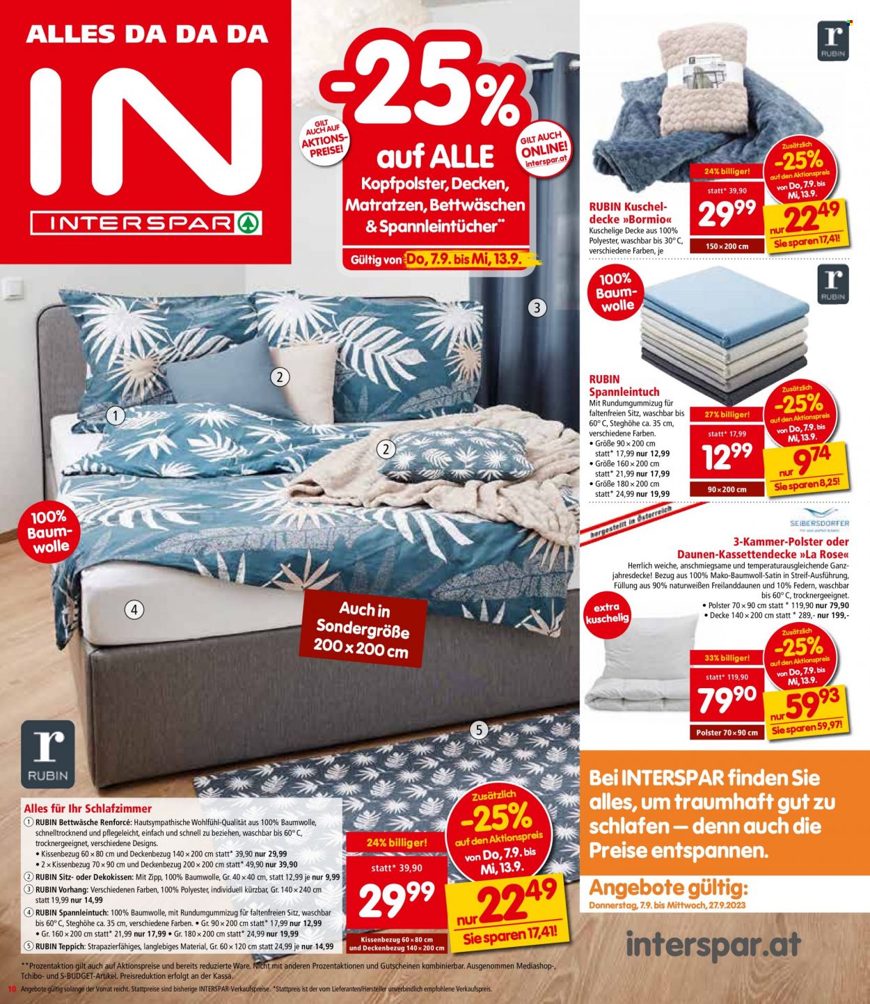 Angebote INTERSPAR - 7.9.2023 - 13.9.2023. Seite 10