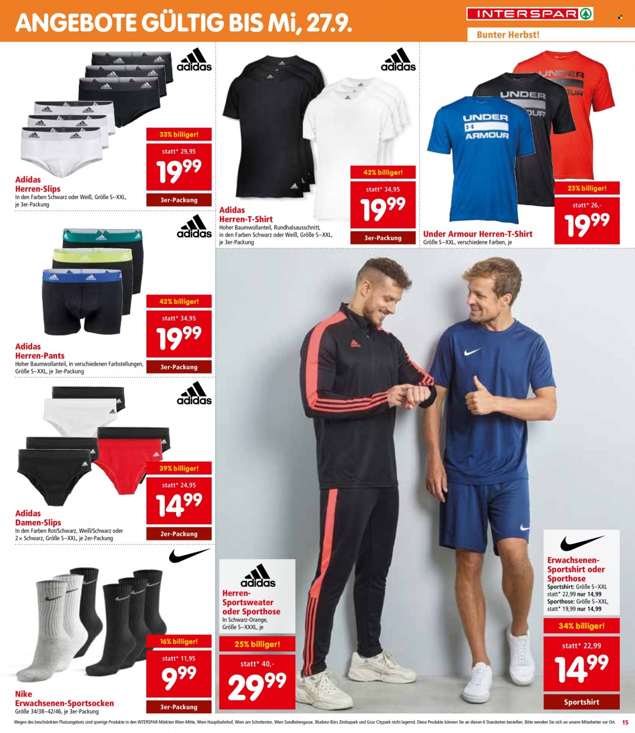 Angebote INTERSPAR - 7.9.2023 - 13.9.2023. Seite 15