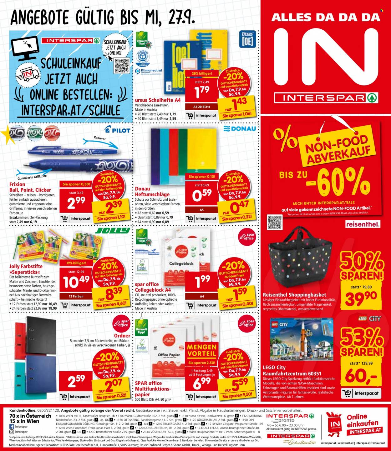 Angebote INTERSPAR - 7.9.2023 - 13.9.2023. Seite 16