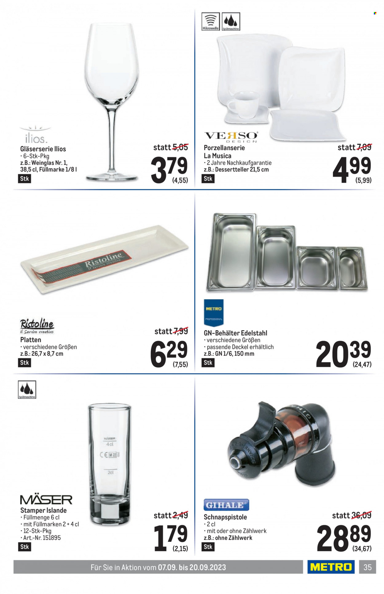 Angebote Metro - 7.9.2023 - 20.9.2023. Seite 35
