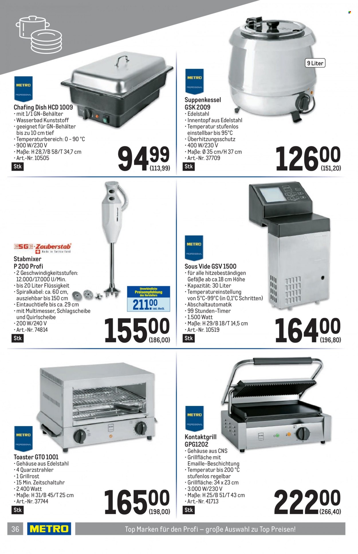Angebote Metro - 7.9.2023 - 20.9.2023. Seite 36