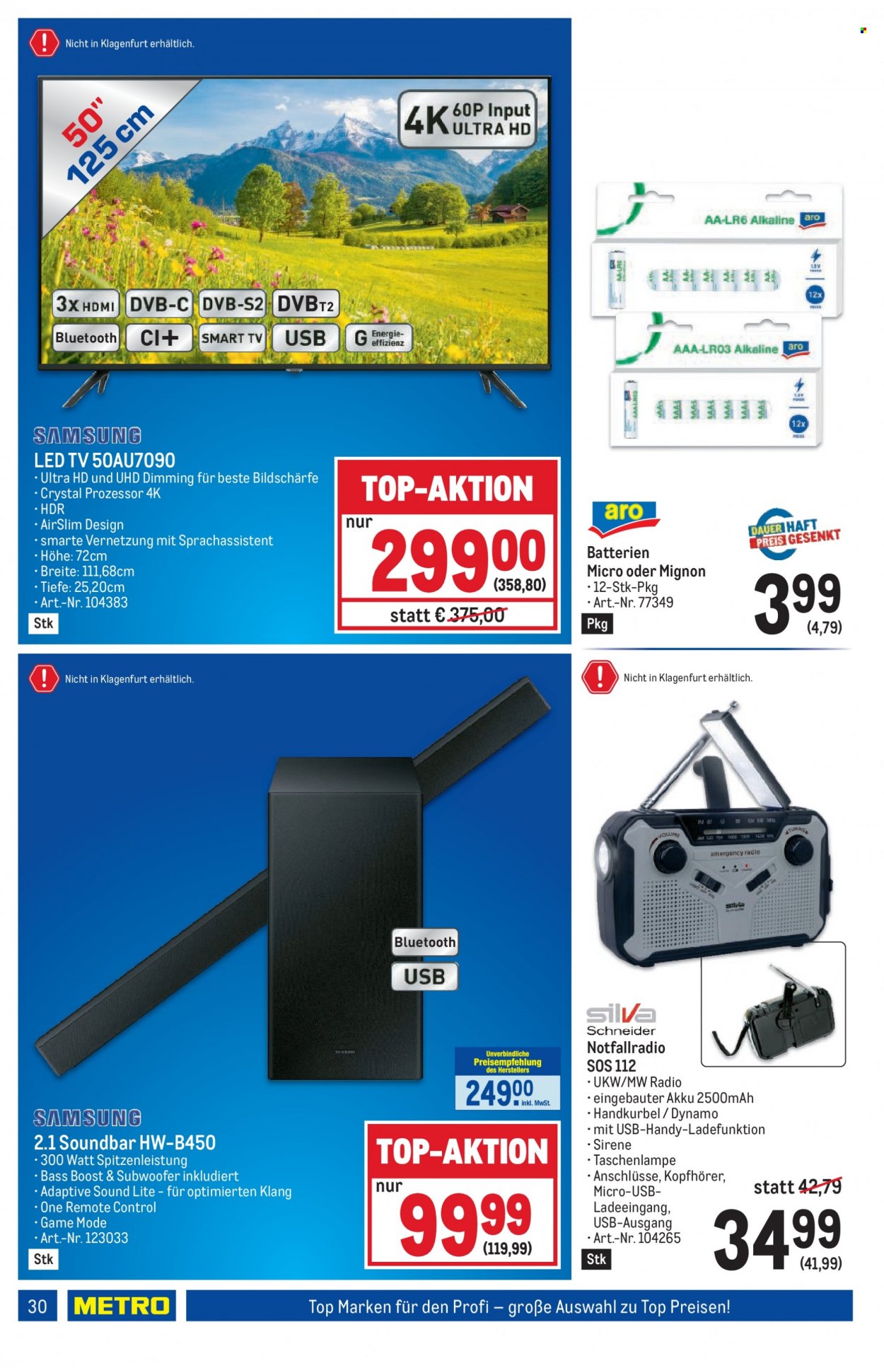 Angebote Metro - 7.9.2023 - 20.9.2023. Seite 30