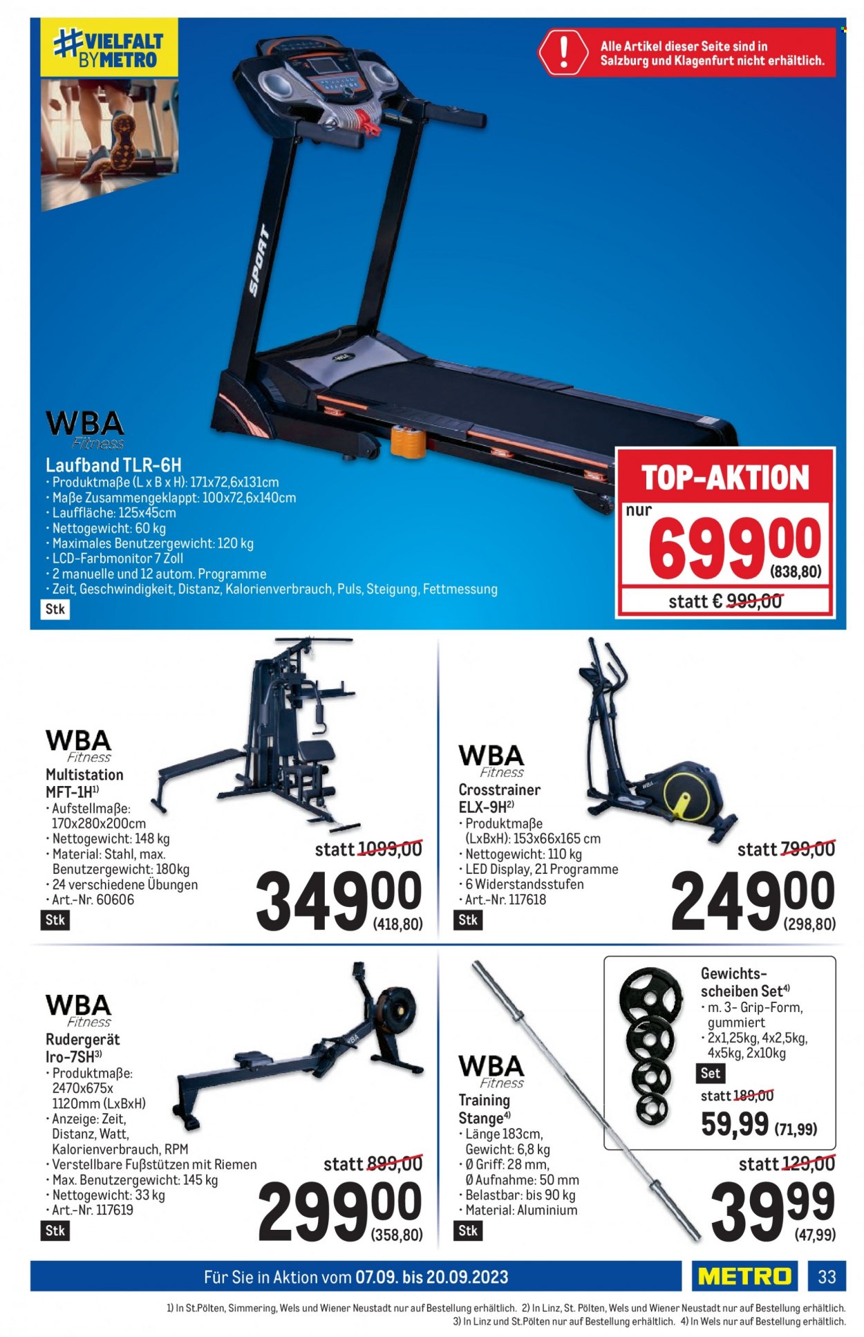 Angebote Metro - 7.9.2023 - 20.9.2023. Seite 33