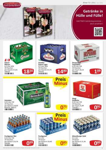 thumbnail - Heineken 0,33 Liter EW 24 Flaschen per Karton € 18,00 854520 280512