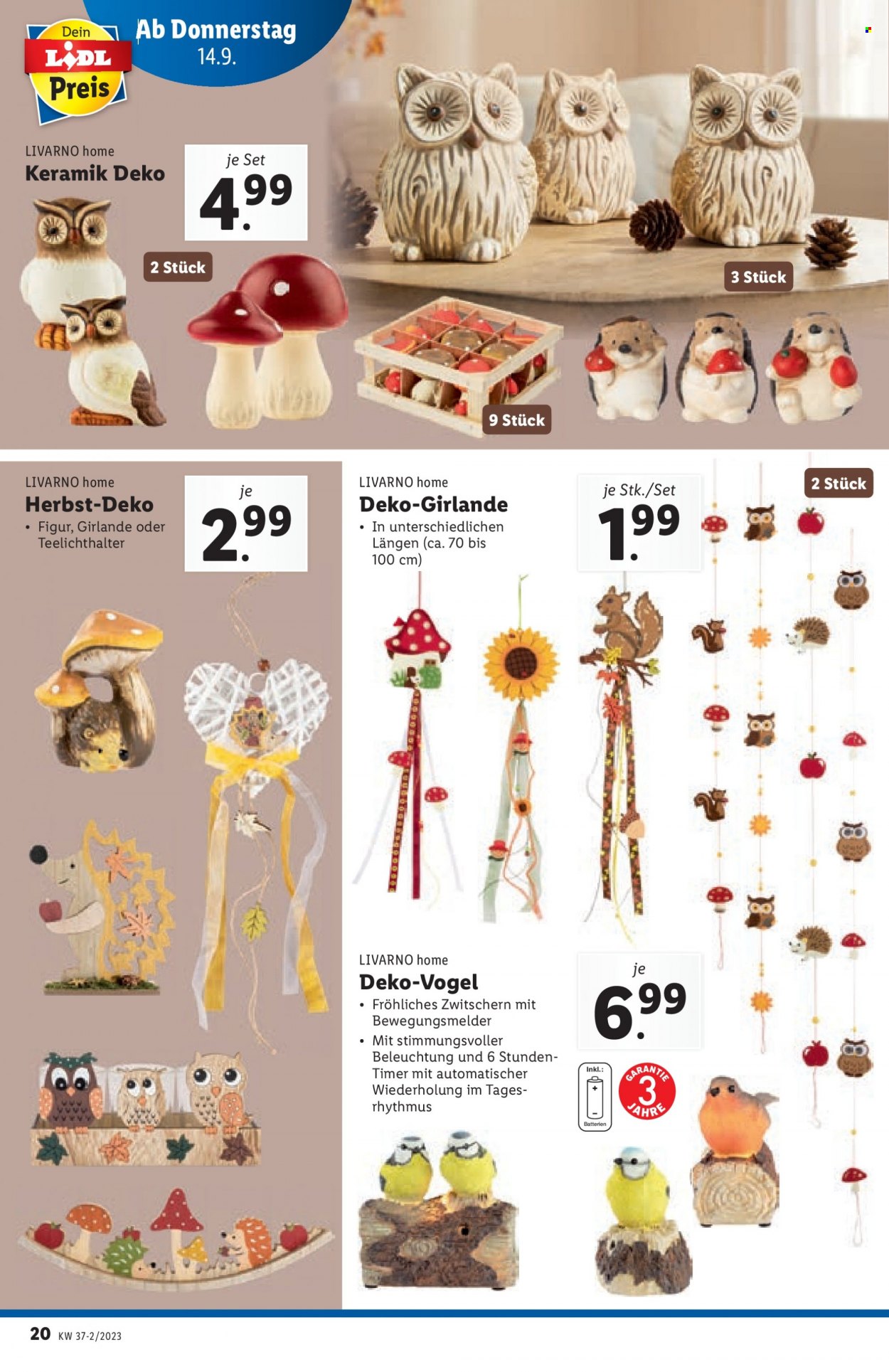 Angebote Lidl - 14.9.2023 - 16.9.2023. Seite 20