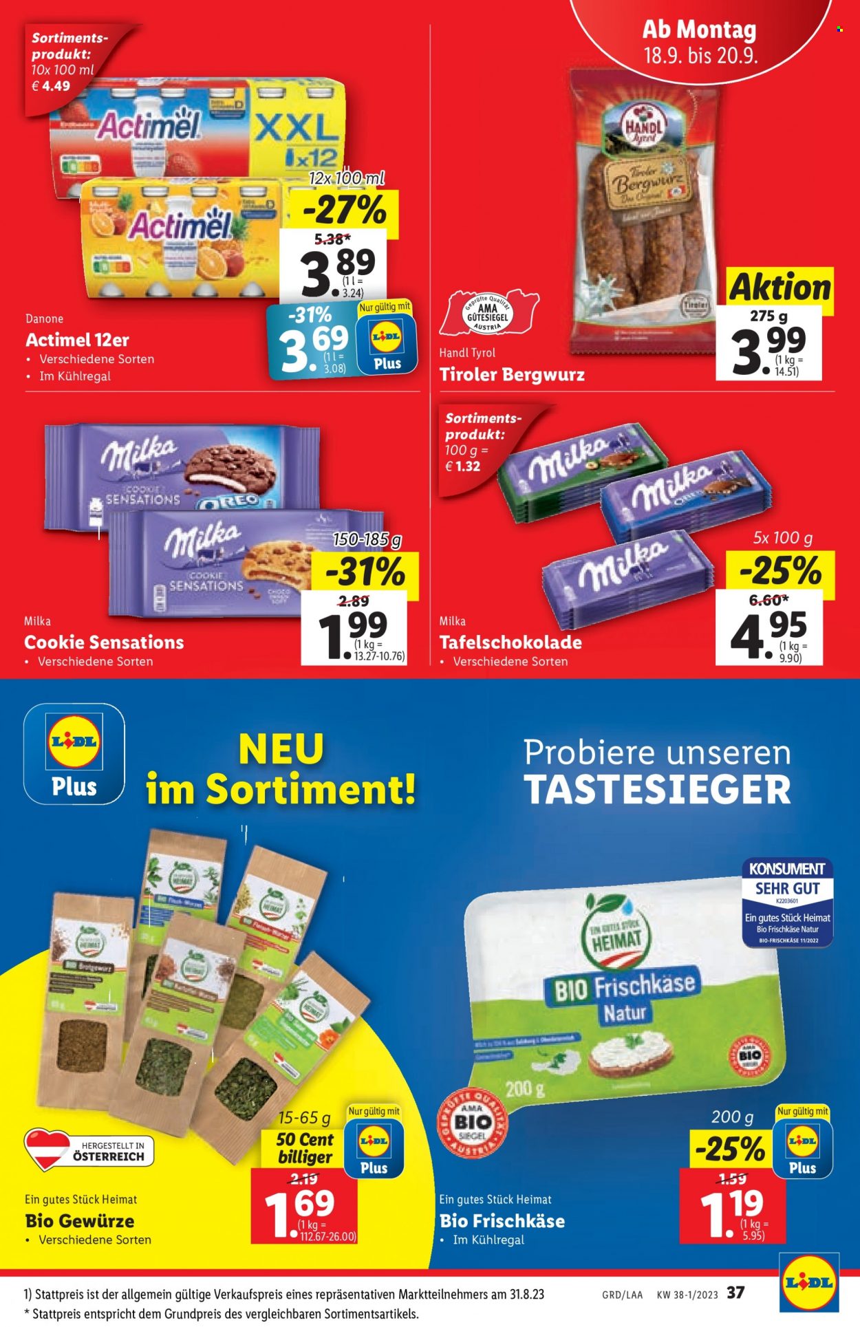 Angebote Lidl - 14.9.2023 - 16.9.2023. Seite 37