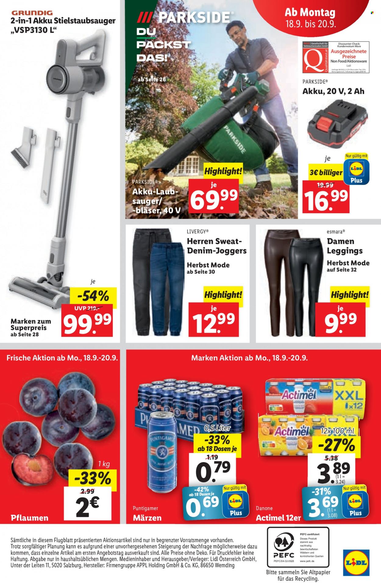Angebote Lidl - 14.9.2023 - 16.9.2023. Seite 40