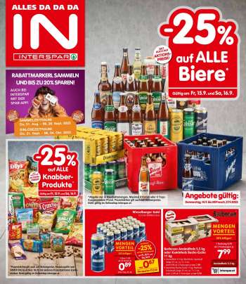 Angebote INTERSPAR - 14.9.2023 - 27.9.2023.