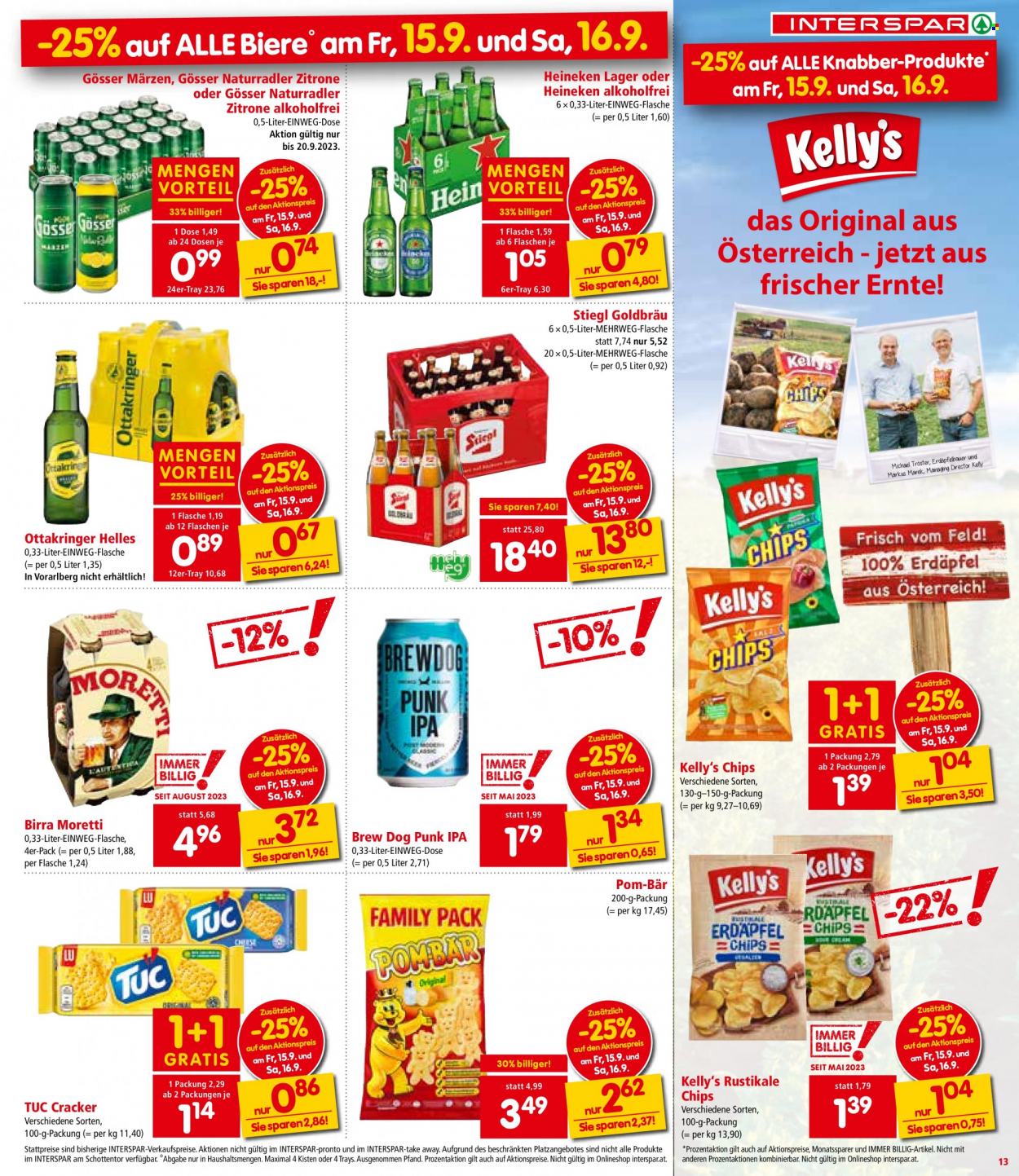 Angebote INTERSPAR - 14.9.2023 - 27.9.2023. Seite 13