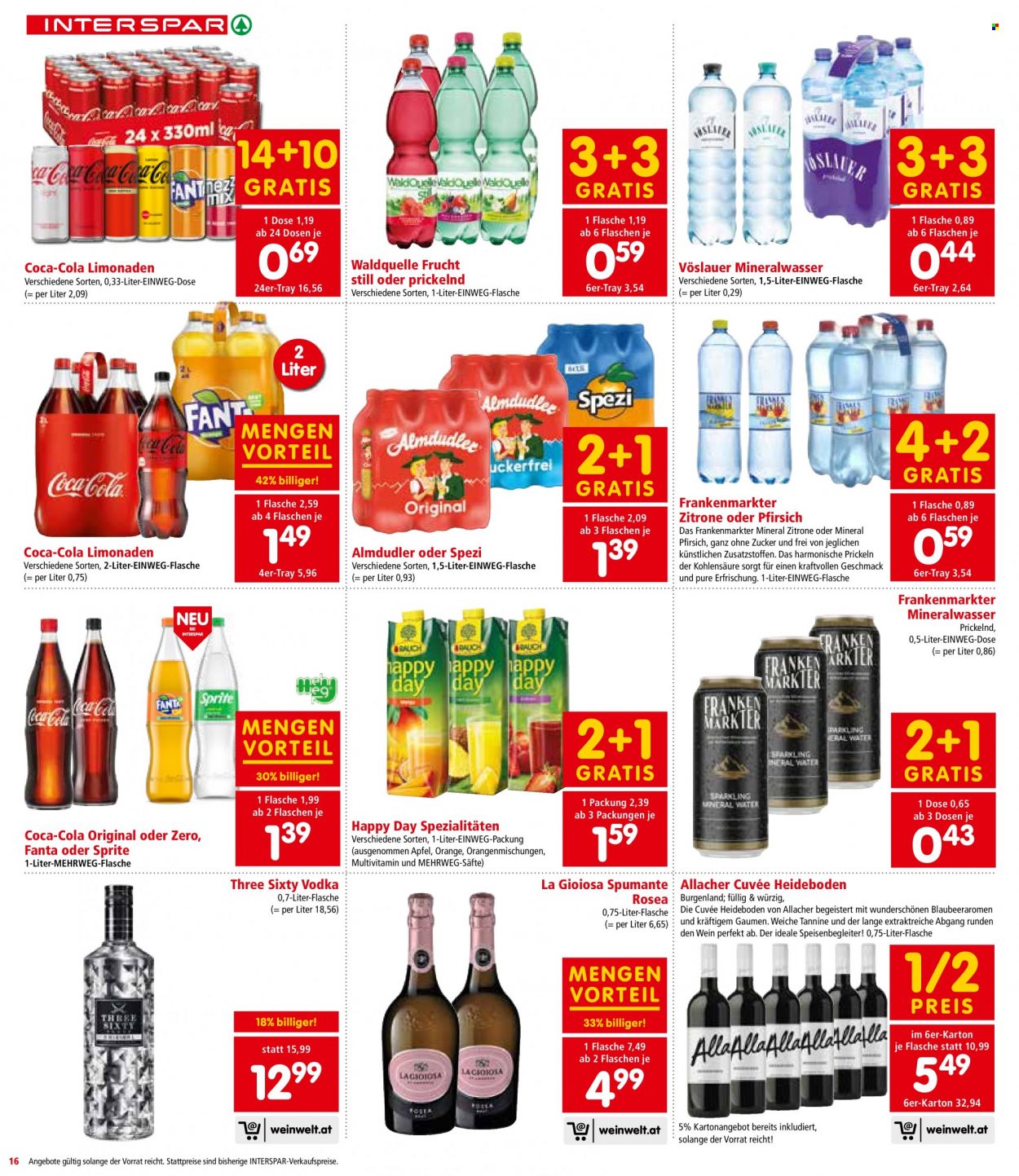 Angebote INTERSPAR - 14.9.2023 - 27.9.2023. Seite 16