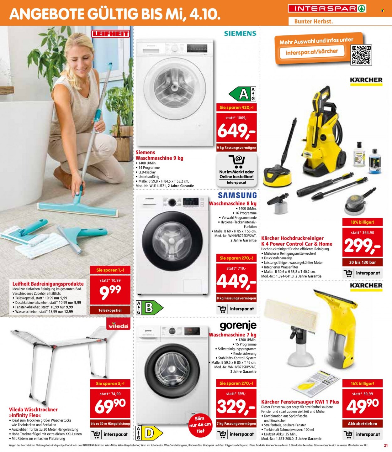 Angebote INTERSPAR - 14.9.2023 - 27.9.2023. Seite 21
