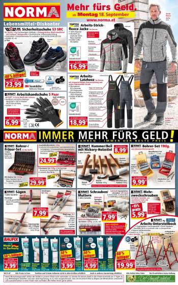 Angebote Norma - 18.9.2023 - 22.9.2023.