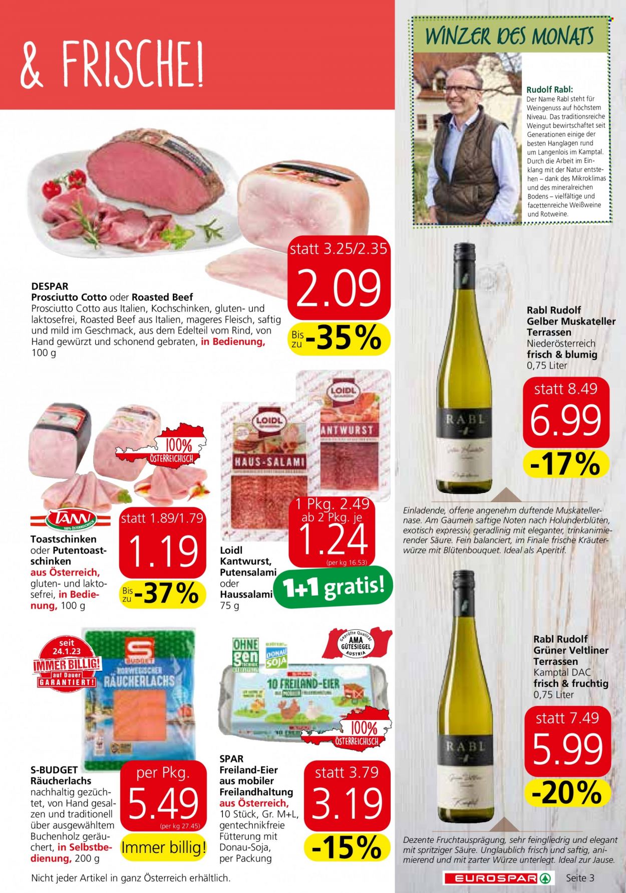 Angebote EUROSPAR - 14.9.2023 - 27.9.2023. Seite 3