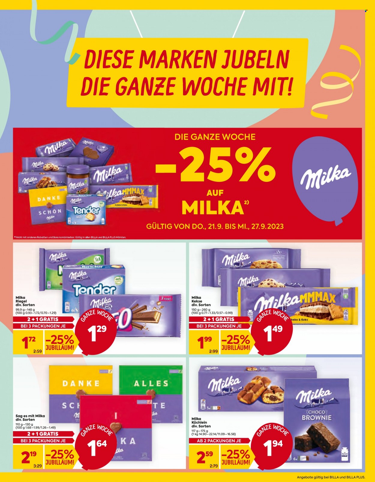 Angebote Billa - 21.9.2023 - 27.9.2023. Seite 3