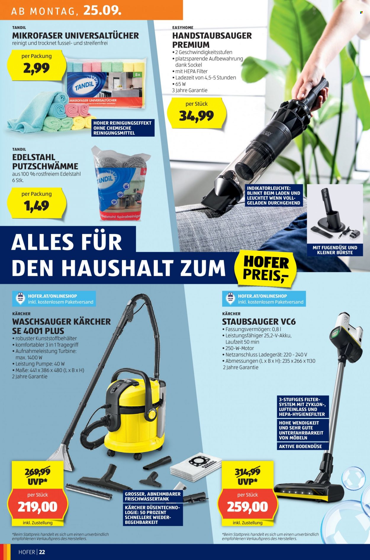 Angebote Hofer - 22.9.2023 - 28.9.2023. Seite 24