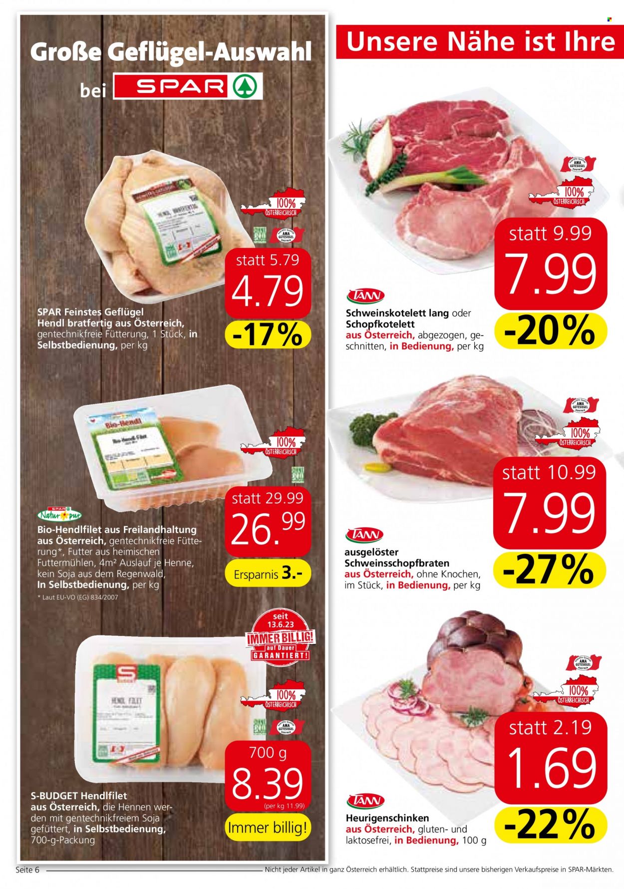 Angebote SPAR - 21.9.2023 - 27.9.2023. Seite 6