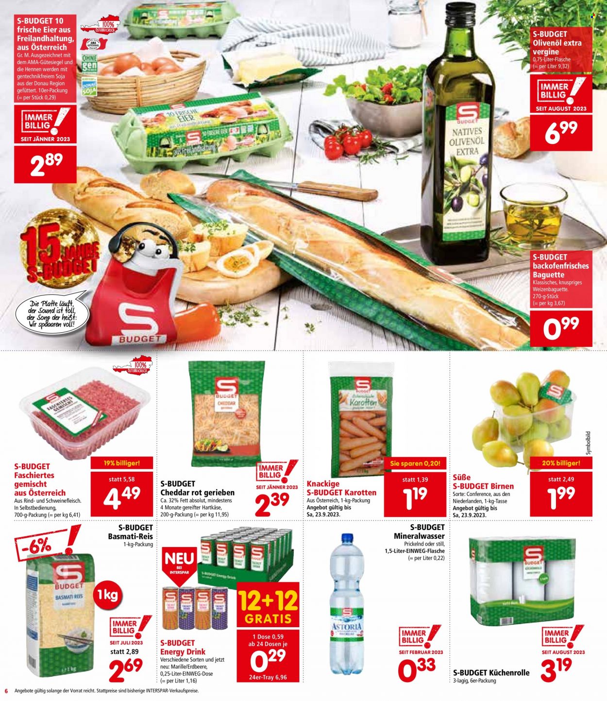 Angebote INTERSPAR - 21.9.2023 - 27.9.2023. Seite 6