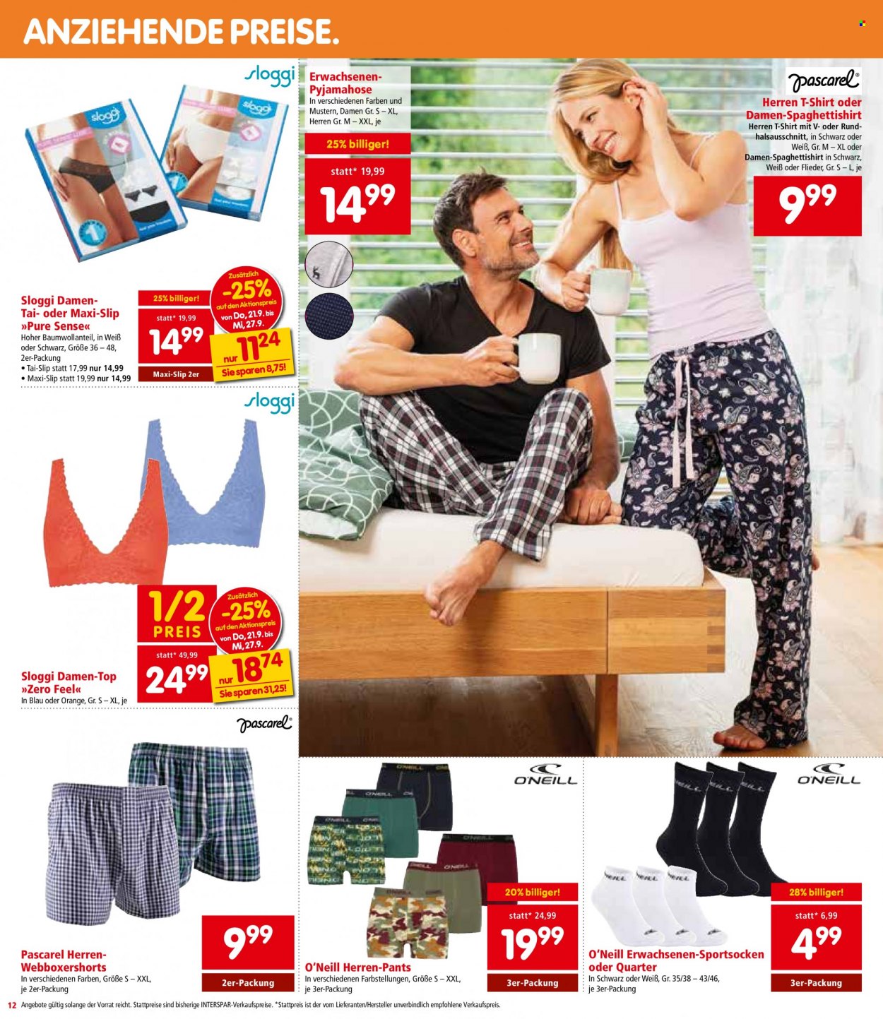 Angebote INTERSPAR - 21.9.2023 - 27.9.2023. Seite 12