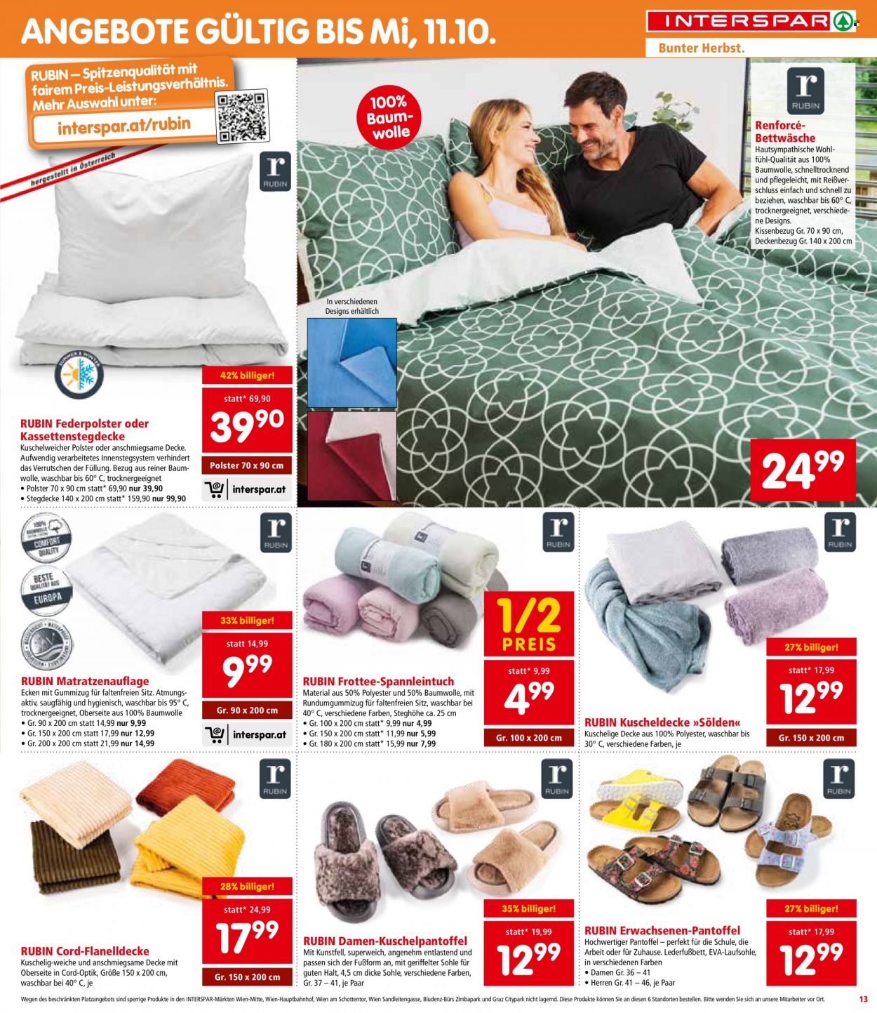 Angebote INTERSPAR - 21.9.2023 - 27.9.2023. Seite 13