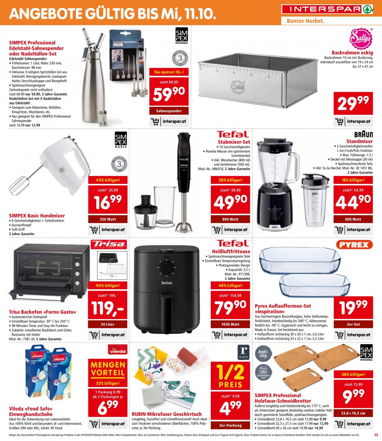 Angebote INTERSPAR - 21.9.2023 - 27.9.2023. Seite 15