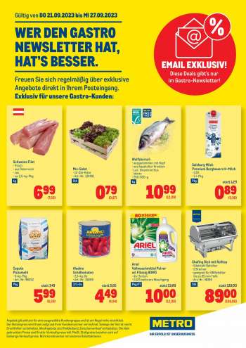 Angebote Metro - 21.9.2023 - 27.9.2023.