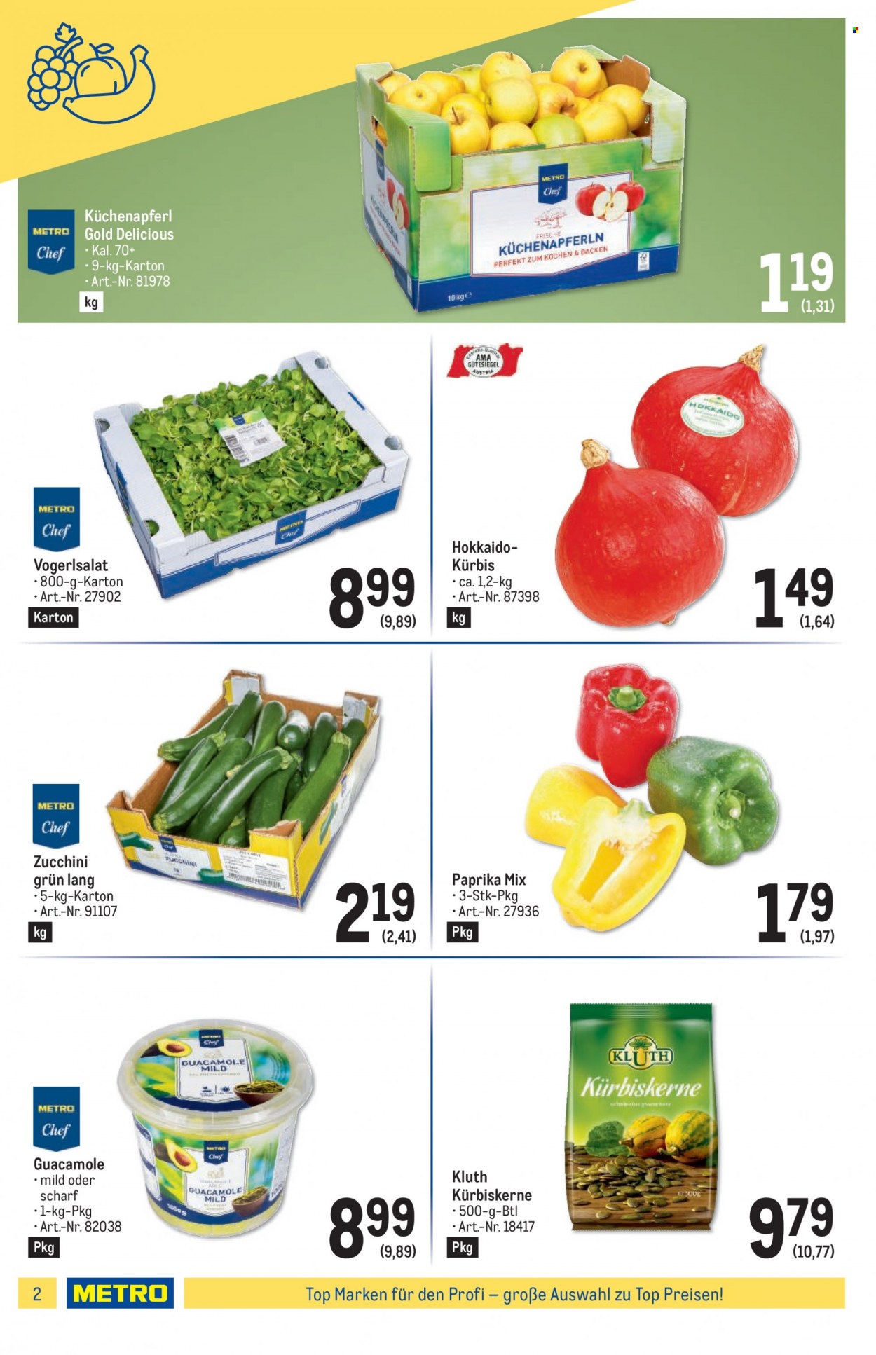 Angebote Metro - 21.9.2023 - 4.10.2023. Seite 2