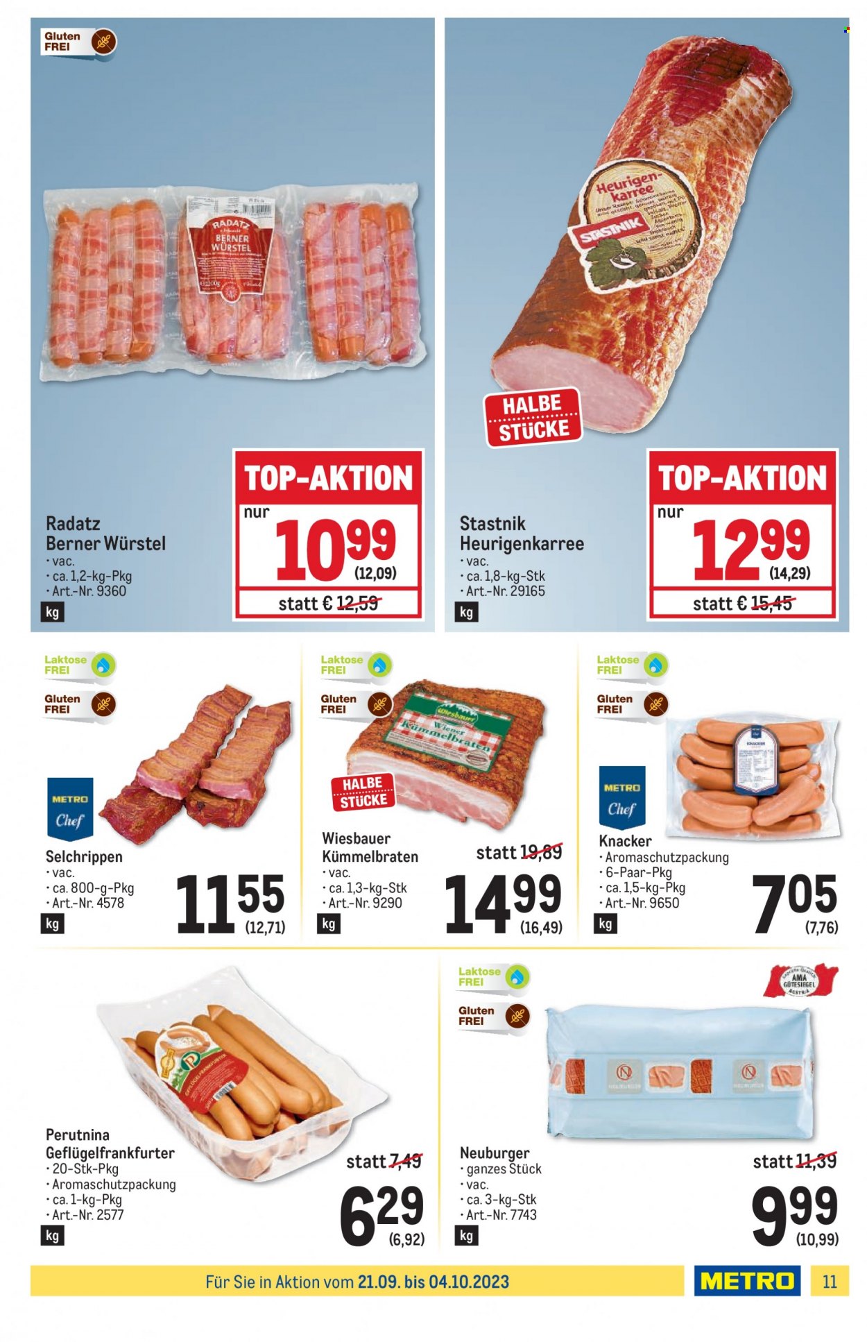 Angebote Metro - 21.9.2023 - 4.10.2023. Seite 11
