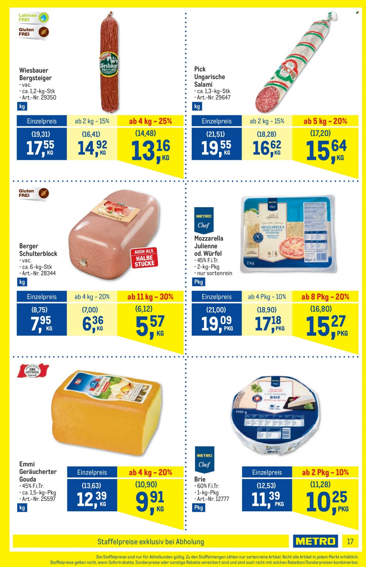 Angebote Metro - 21.9.2023 - 4.10.2023. Seite 17