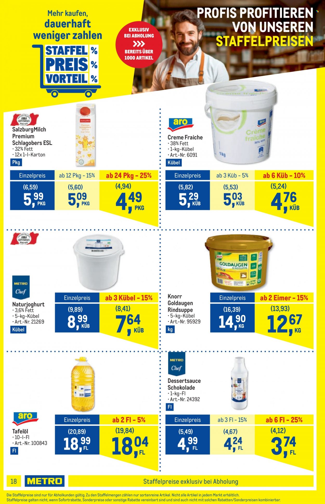 Angebote Metro - 21.9.2023 - 4.10.2023. Seite 18