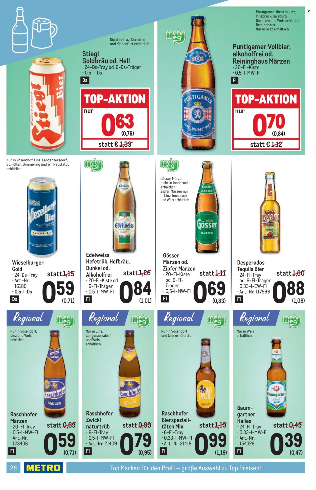 Angebote Metro - 21.9.2023 - 4.10.2023. Seite 28