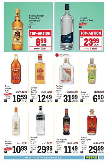 thumbnail - Captain Morgan Spiced Gold oder White