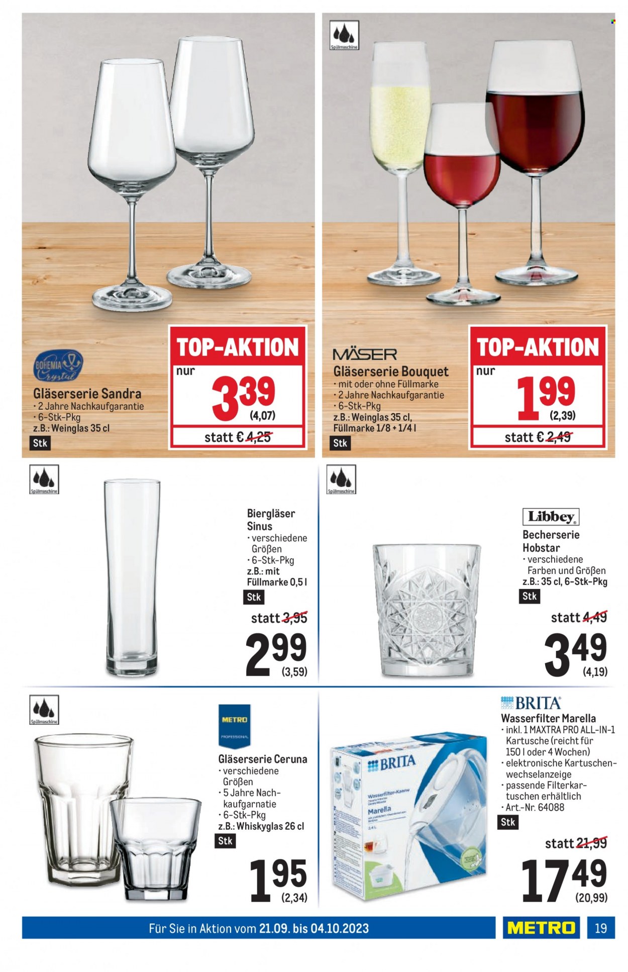 Angebote Metro - 21.9.2023 - 4.10.2023. Seite 19