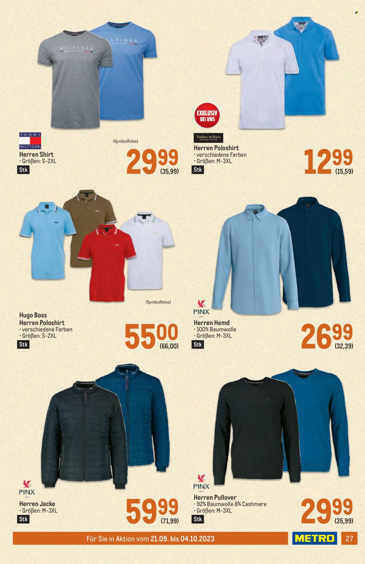 Angebote Metro - 21.9.2023 - 4.10.2023. Seite 27