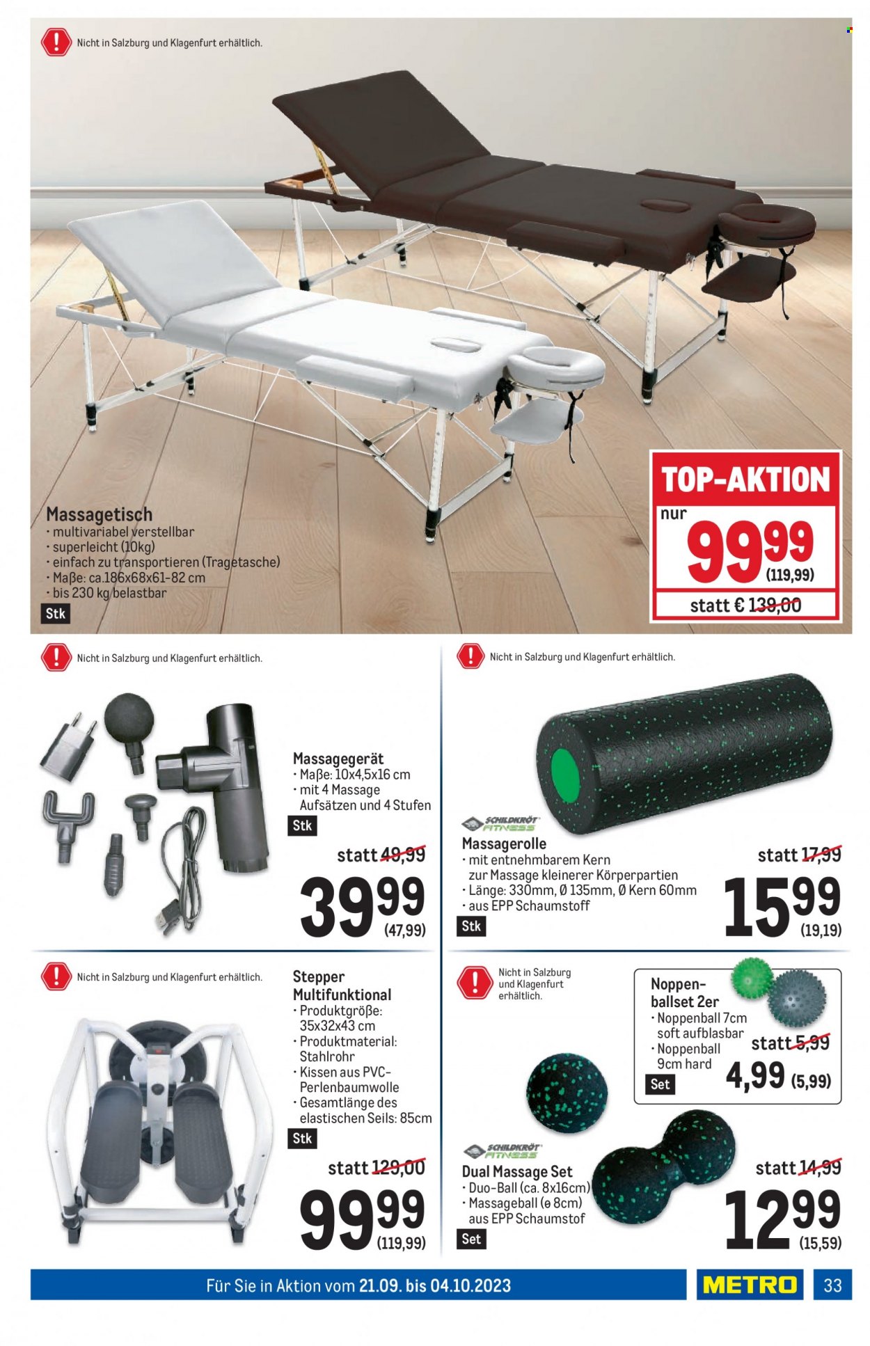 Angebote Metro - 21.9.2023 - 4.10.2023. Seite 33