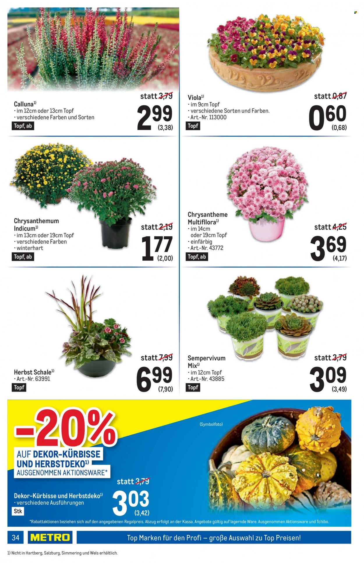 Angebote Metro - 21.9.2023 - 4.10.2023. Seite 34