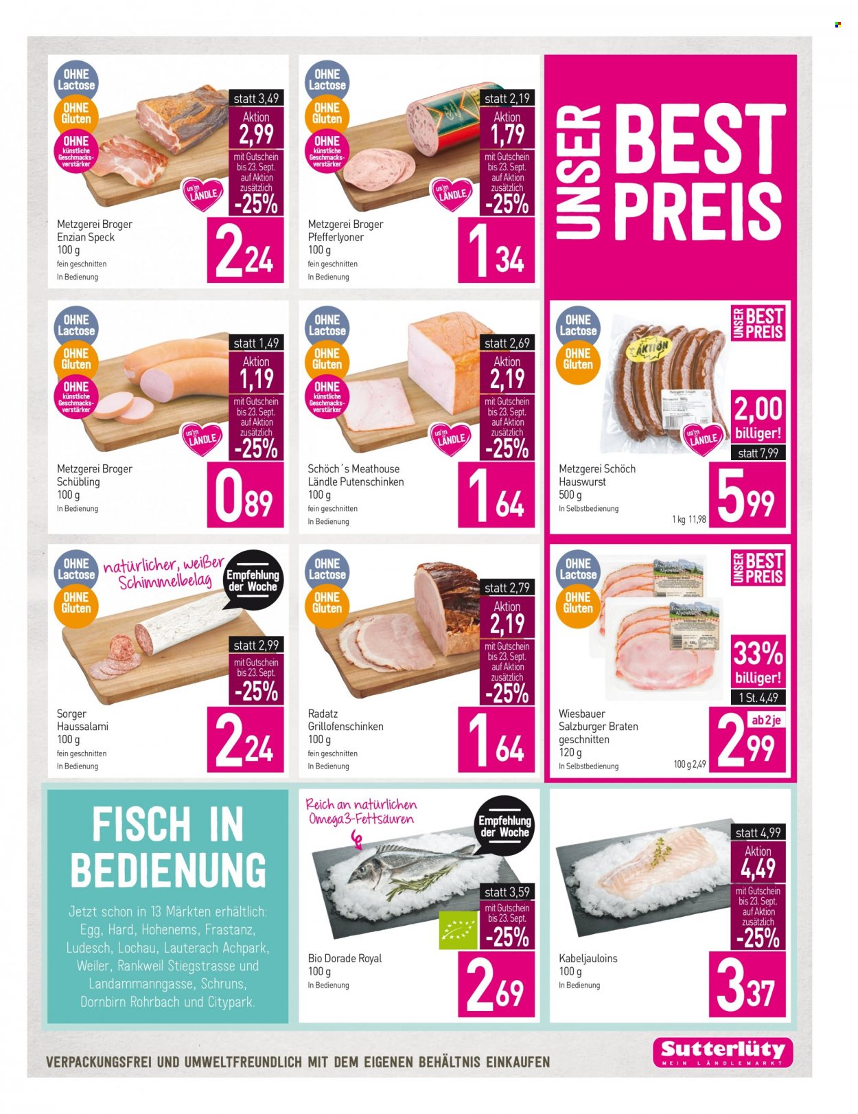 Angebote Sutterlüty - 21.9.2023 - 26.9.2023. Seite 7