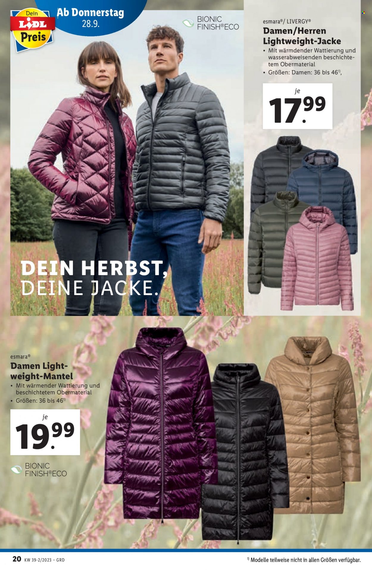 Angebote Lidl - 28.9.2023 - 4.10.2023. Seite 20