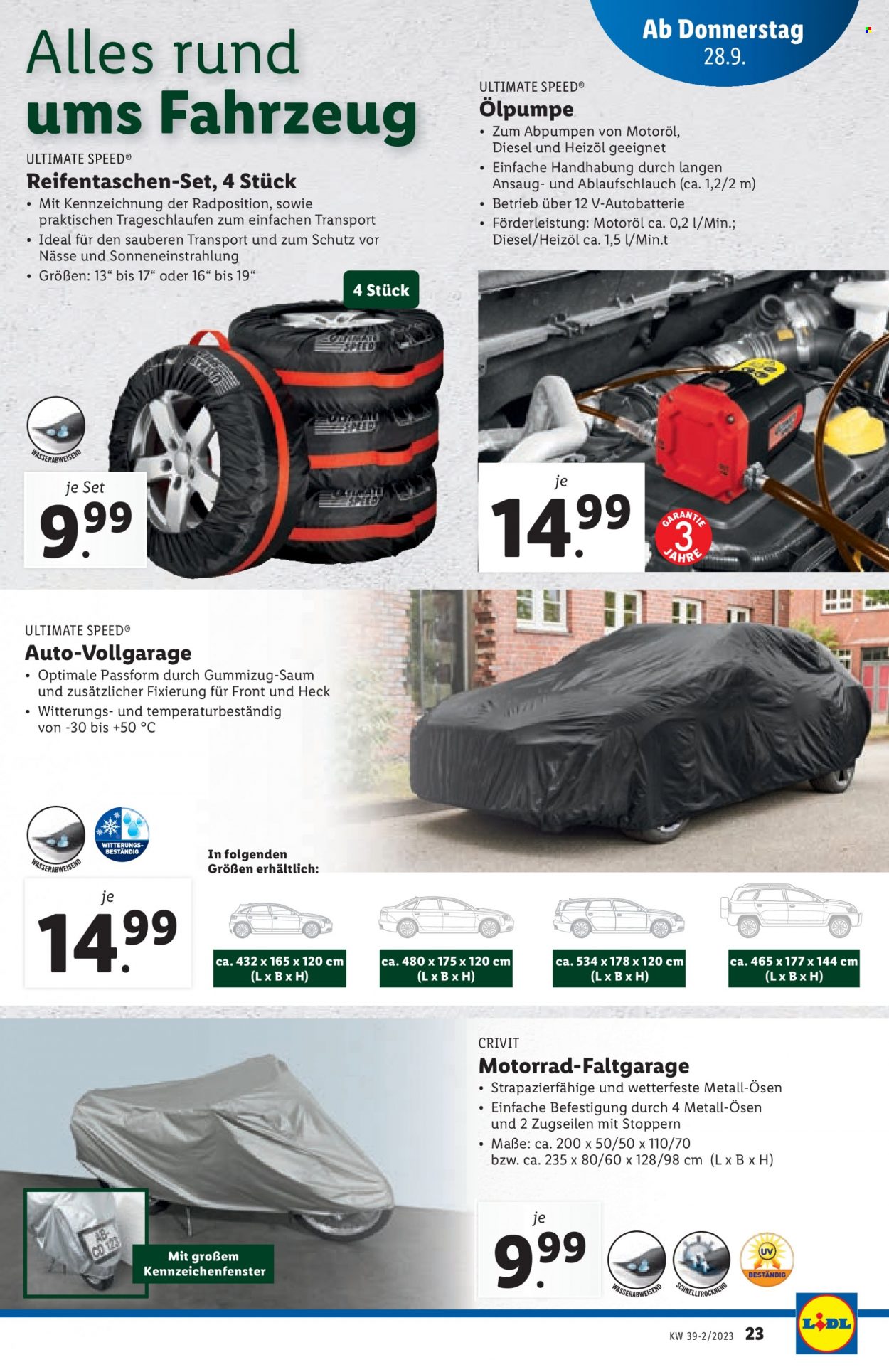 Angebote Lidl - 28.9.2023 - 4.10.2023. Seite 23