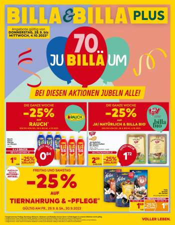 Leták Billa - 28.9.2023 - 4.10.2023.