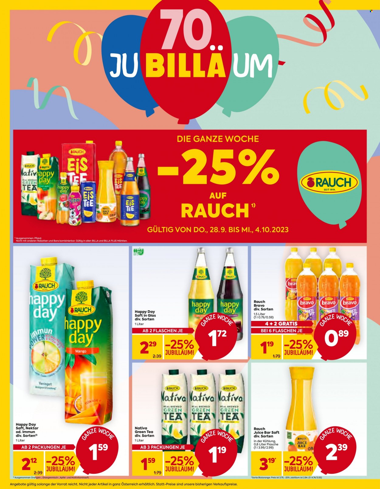 Angebote Billa - 28.9.2023 - 4.10.2023. Seite 2